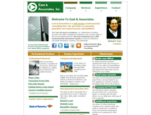 Tablet Screenshot of eastandassociates.com